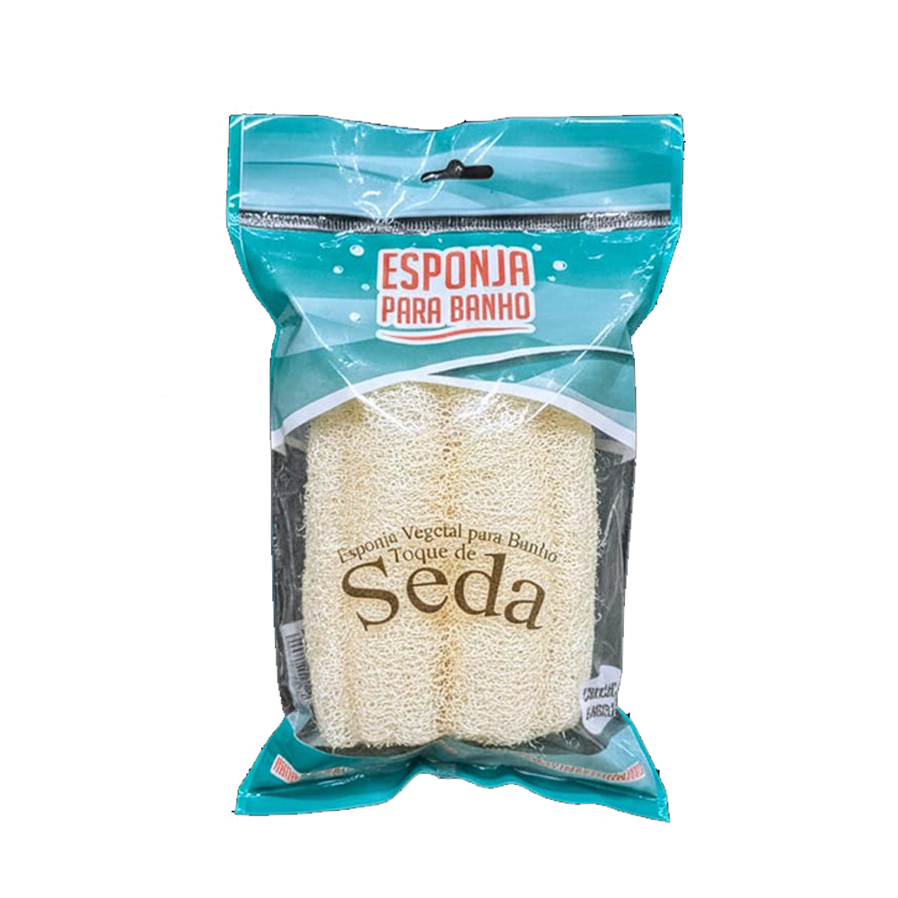 Esponja Vegetal P/Banho Toque de Seda (Exceto Oval/Big)