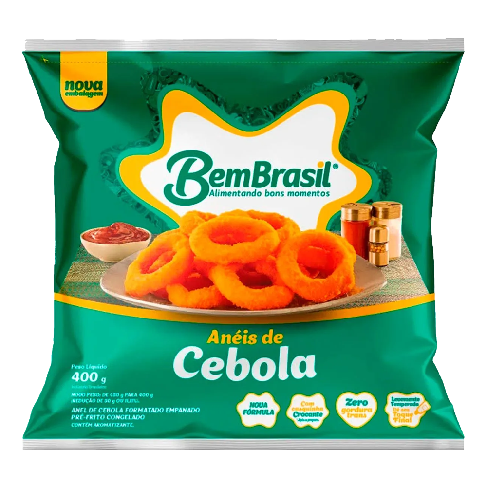 Anéis de Cebola Bem Brasil