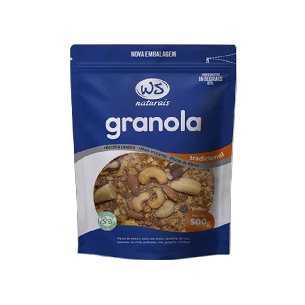 Granola WS Naturais Tradicional 