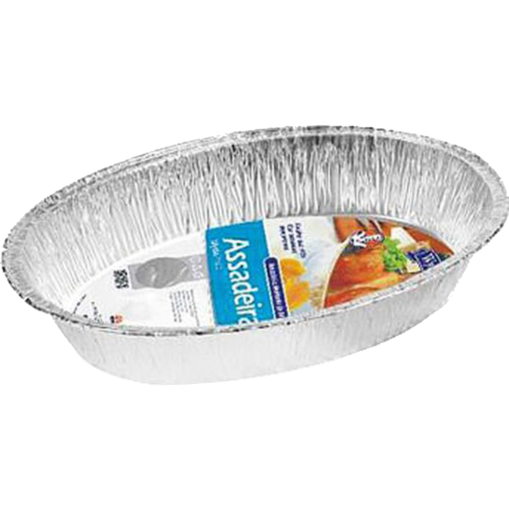 Assadeira de Alumínio Oval Wyda