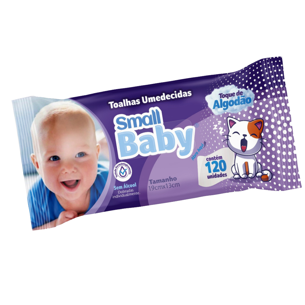 Toalhas Umedecidas Small Baby