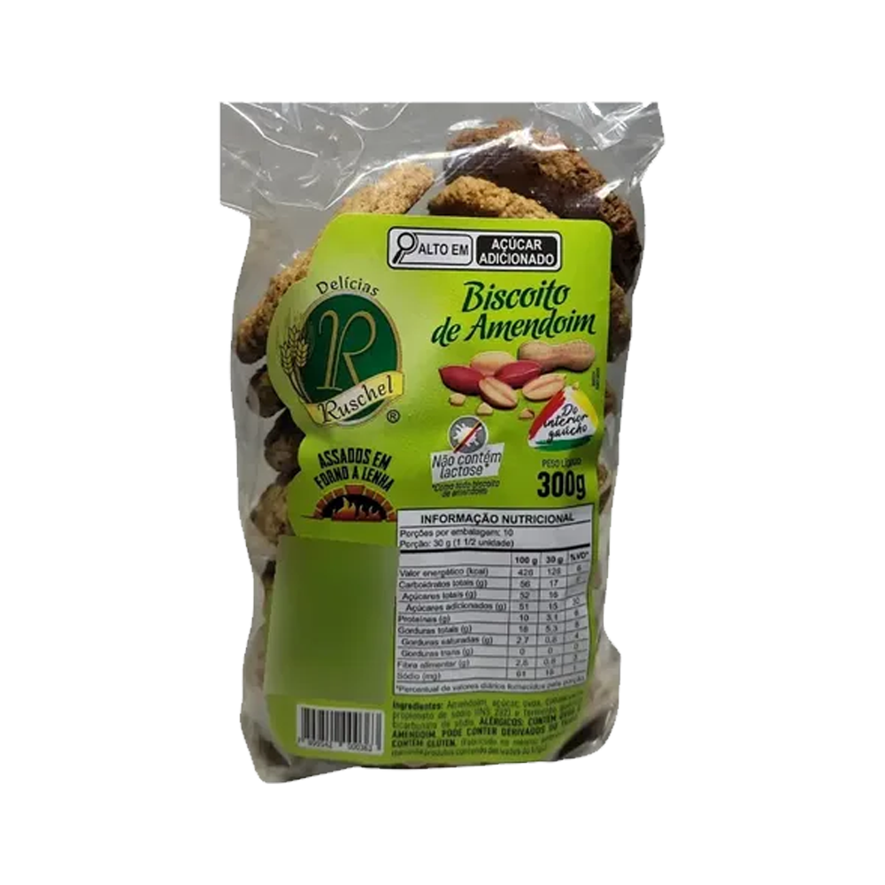 Biscoito de Amendoim Ruschel
