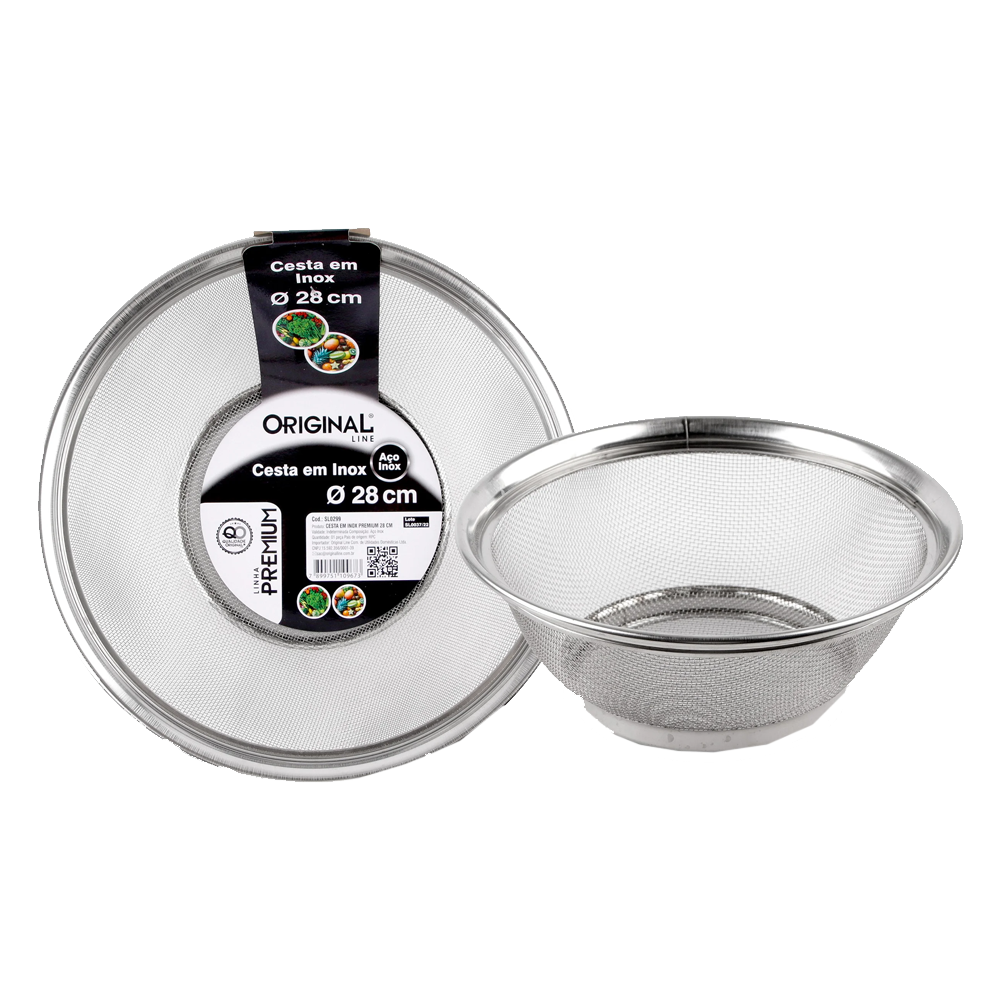 Cesta em Inox Original Line