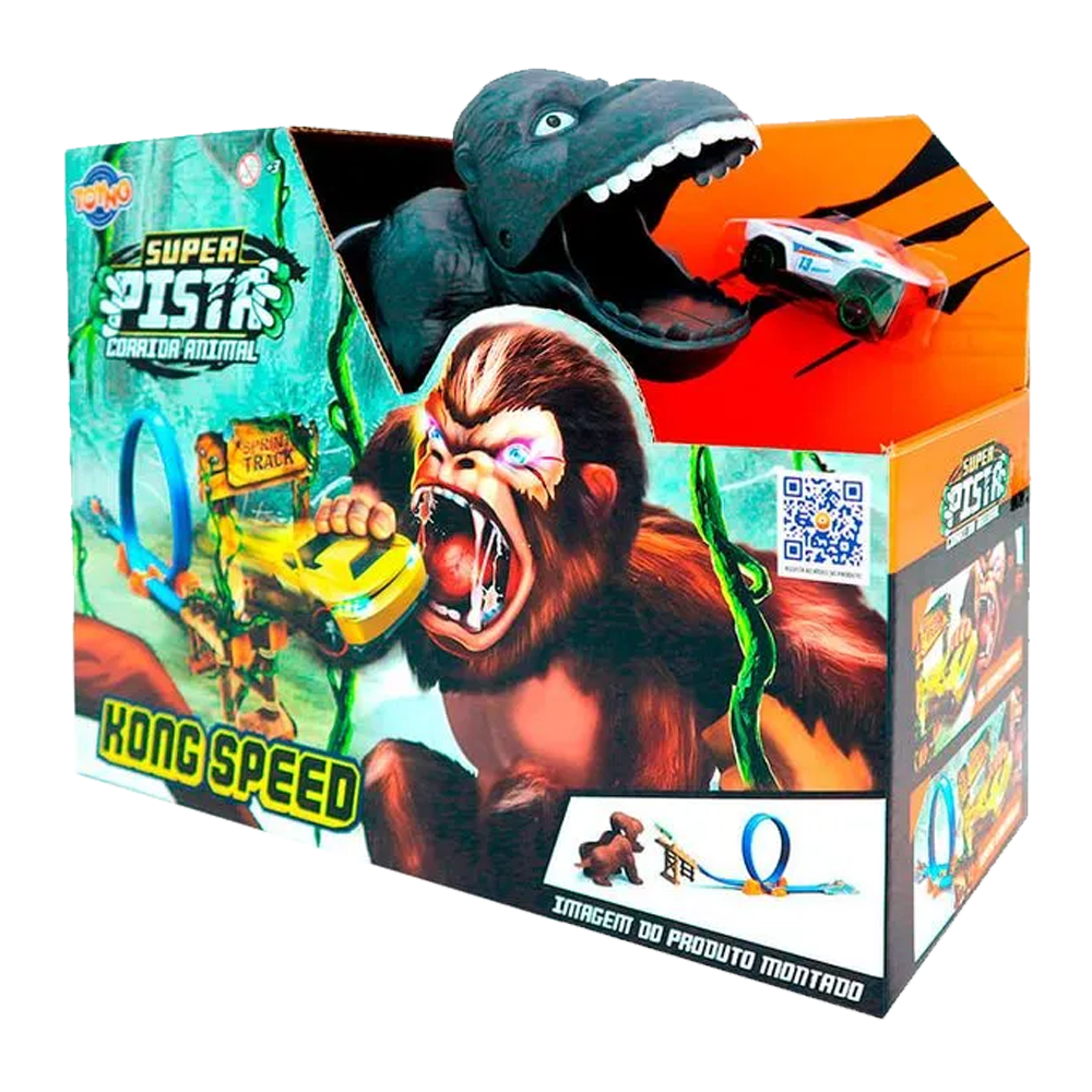 Super Pista Kong Speed Loop C/Carros