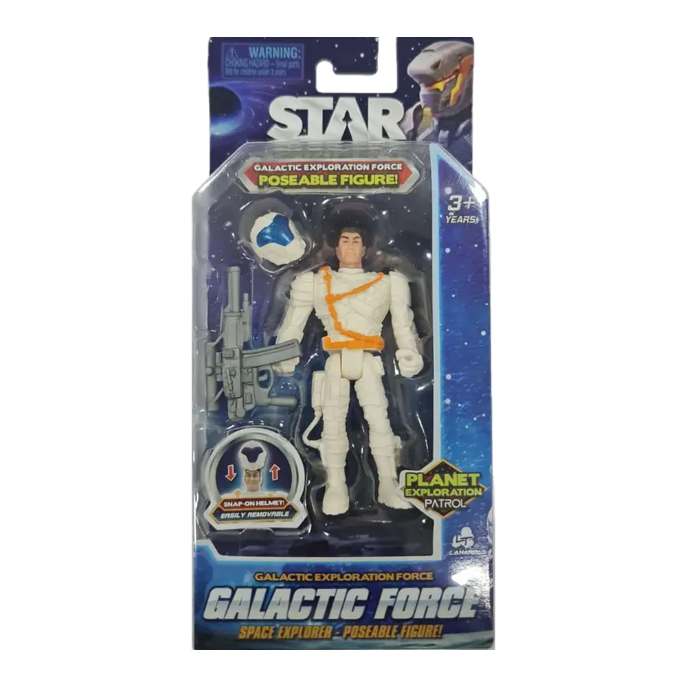Boneco Figura Ação Star Galactic Force Toyng
