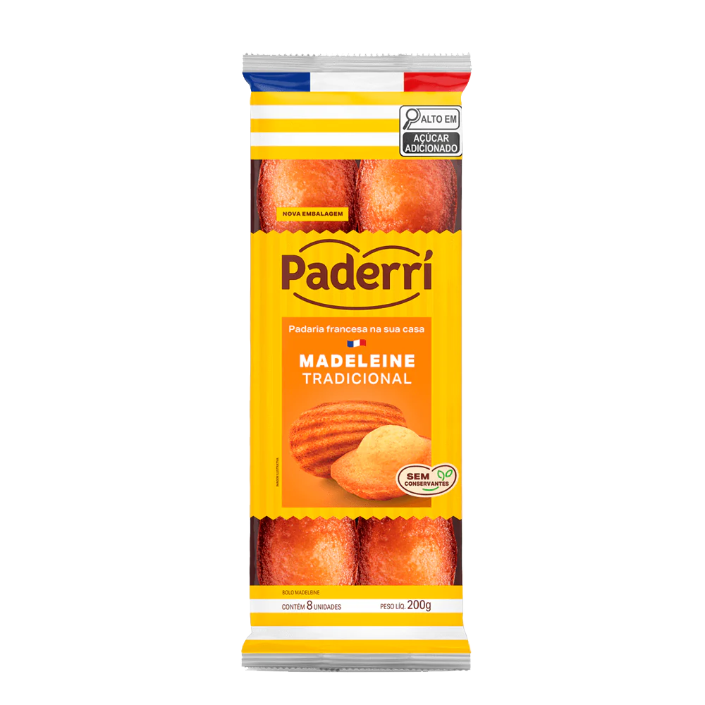 Bolo Madeleine Paderrí