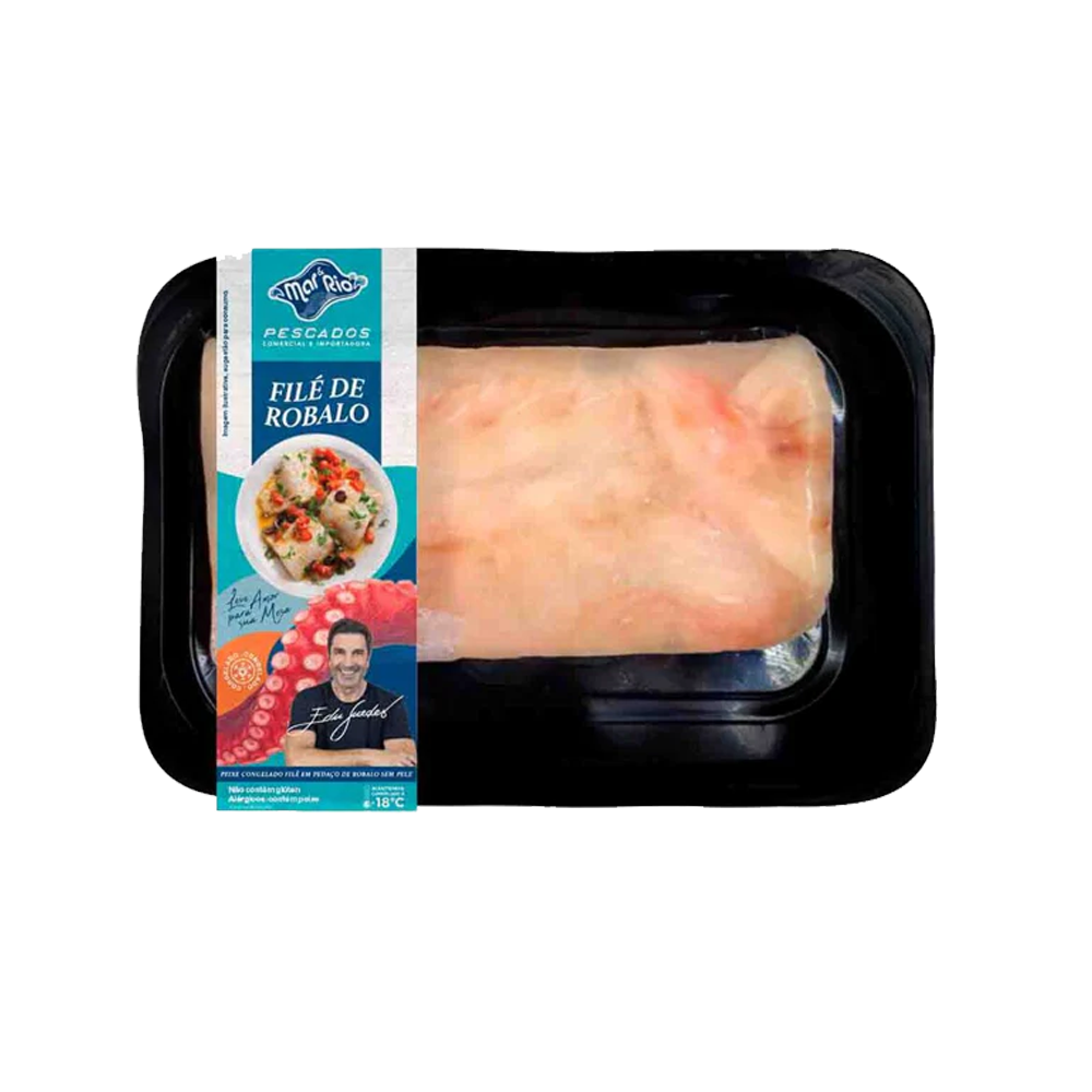 Filé de Robalo S/Pele Congelado Mar & Rio 