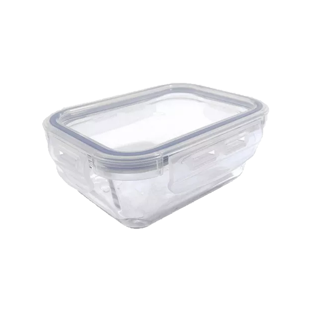 Pote Hermético Retangular C/Trava