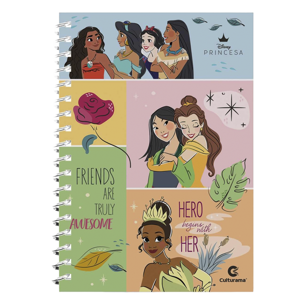 Caderno Culturama Capa Dura Universitário Disney