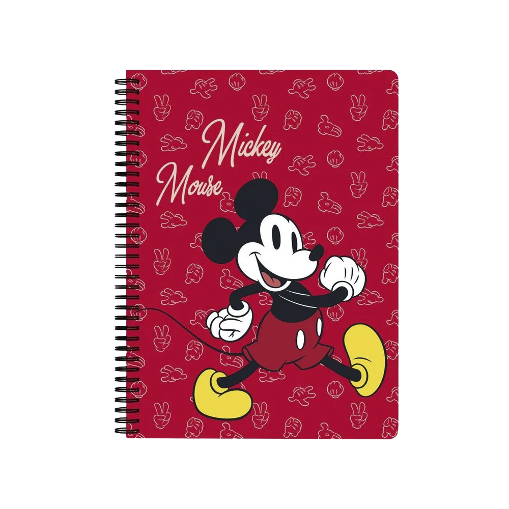 Caderno Culturama Capa Dura 160 Folhas 10 Matérias Disney