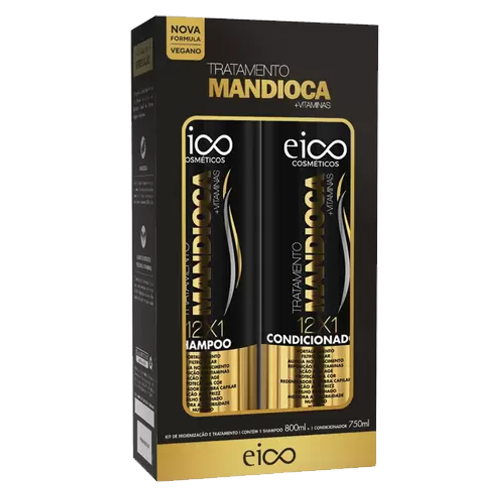 Shampoo + Condicionador Eico (Exceto Salão em Casa)