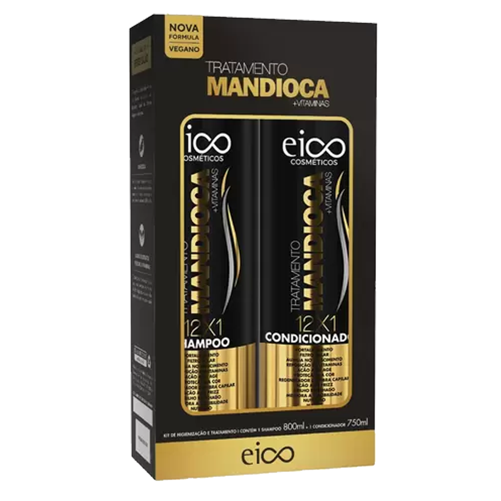 Shampoo + Condicionador Eico (Exceto Salão em Casa)