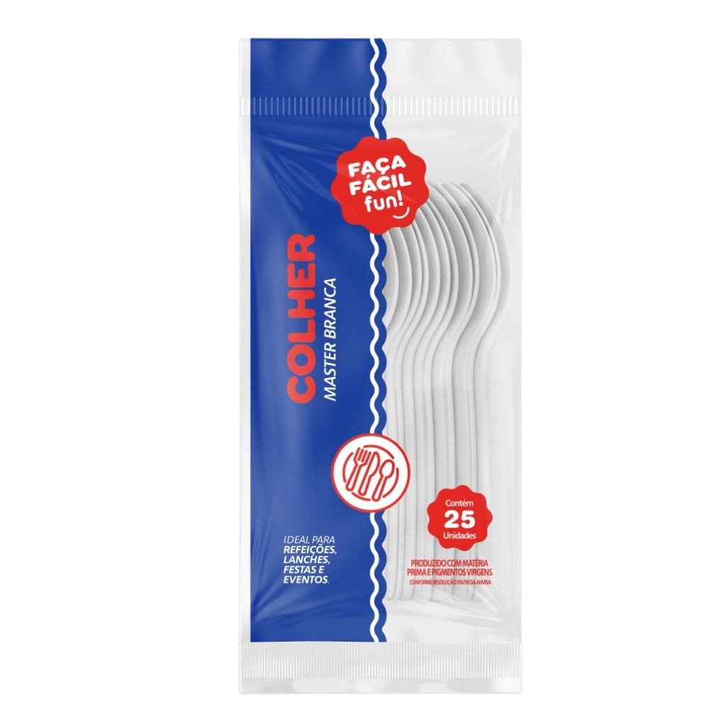 Colher Master Faça Fácil Branco