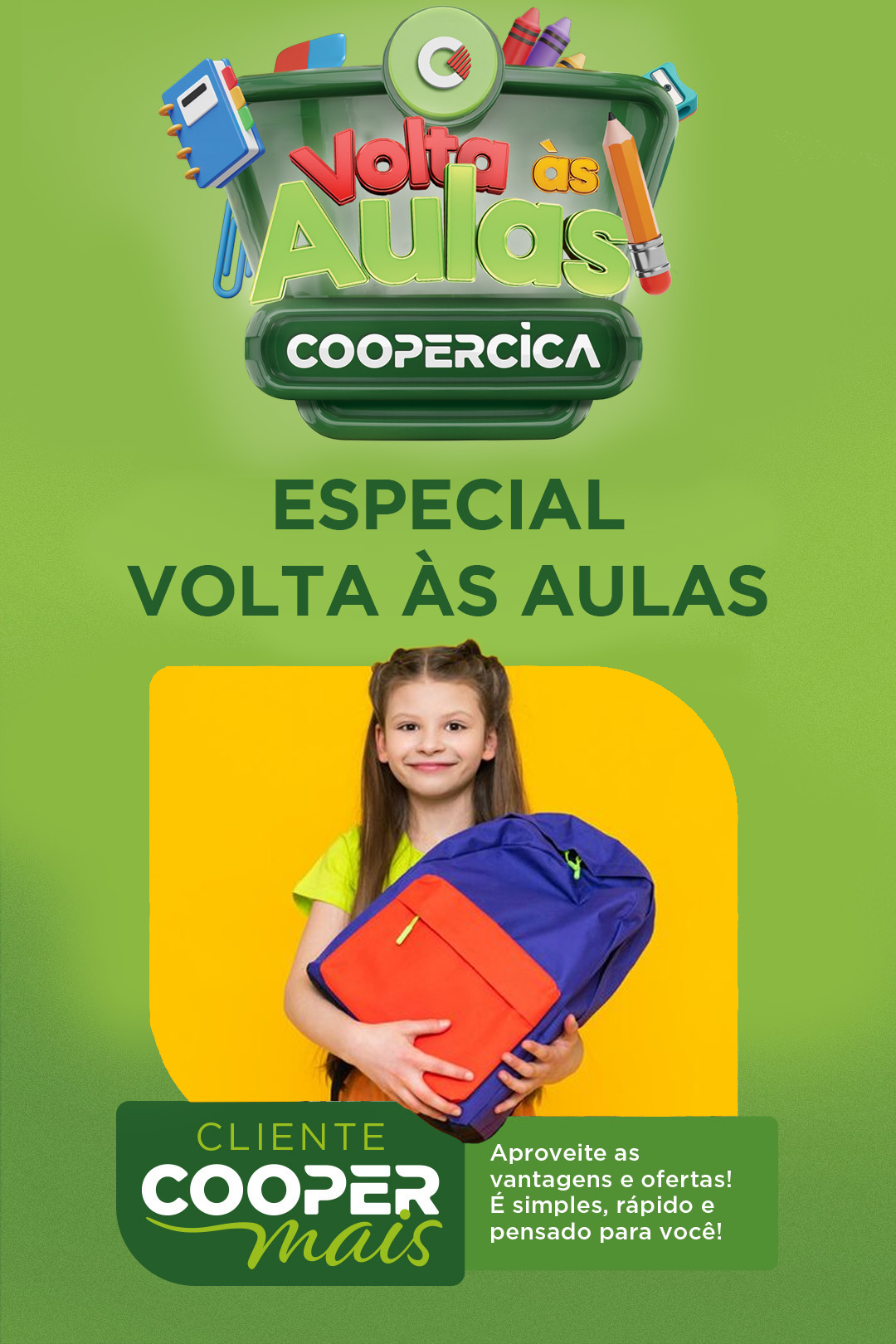 Imagem ESPECIAL VOLTA AS AULAS