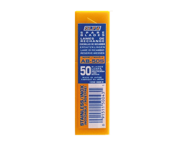 50 PACK 45º ROSTFRIA BRYTBLAD bild 1