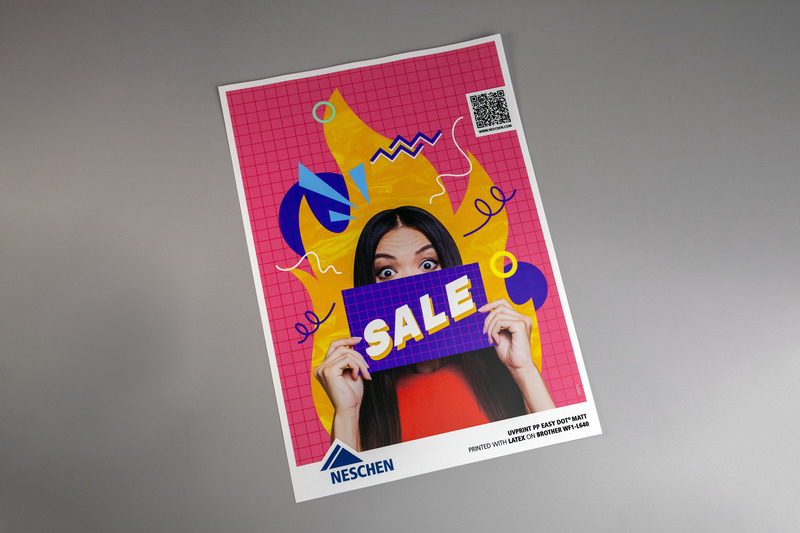 UVprint PP easy dot matt 1,372 × 50 m bild 5
