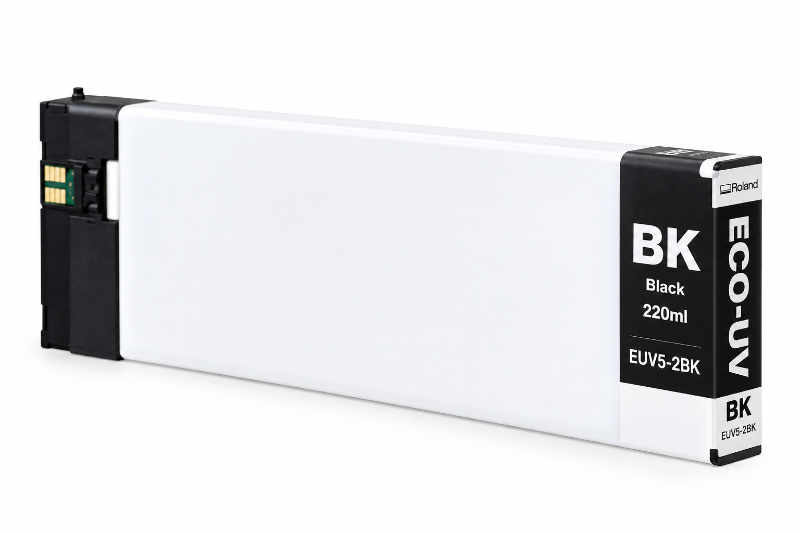ROLAND ECO UV5 BLACK 220 ML bild 1