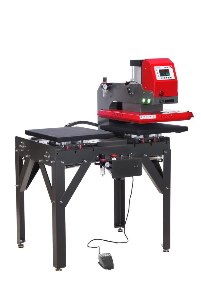 Secabo TPD7 PREMIUM automatic double plate heat press bild 1