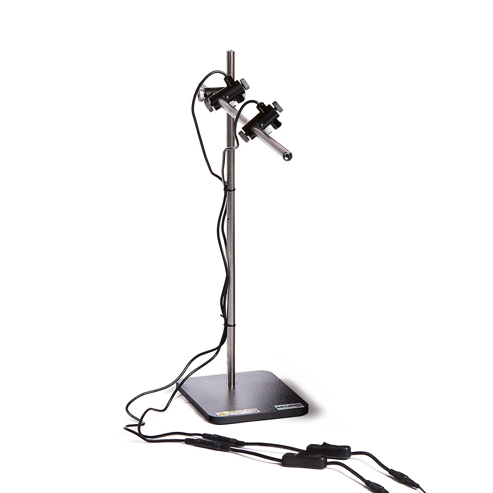 Secabo modular double cross laser table version with 2 x 500mm rod bild 1