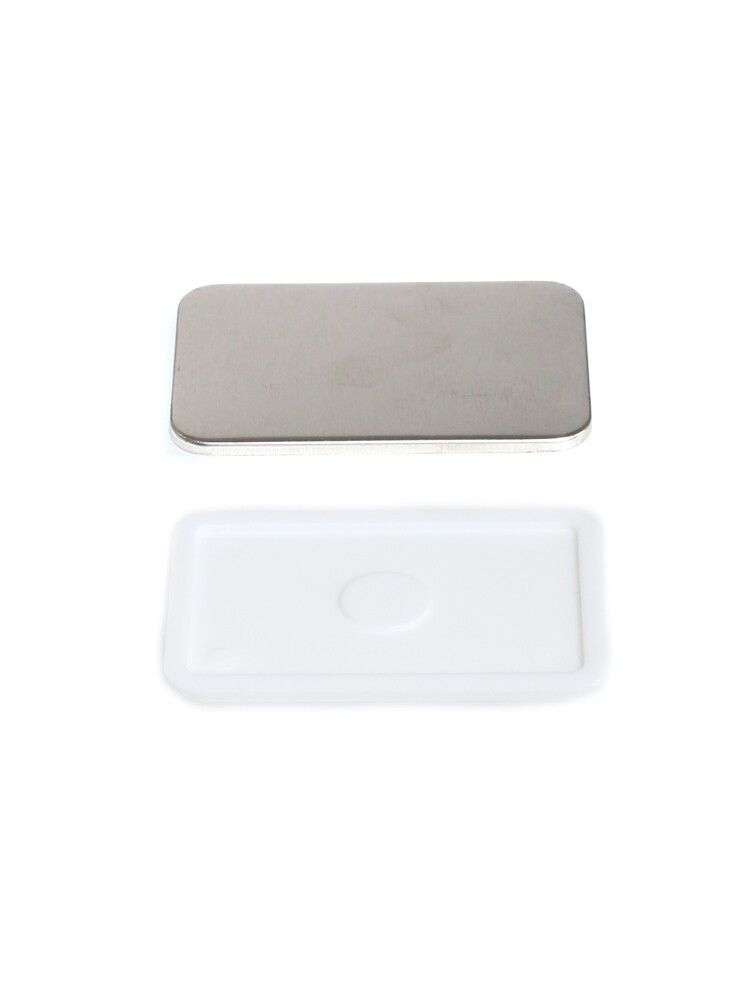 100 magnetic rectangular buttons 37mm x 58mm bild 1
