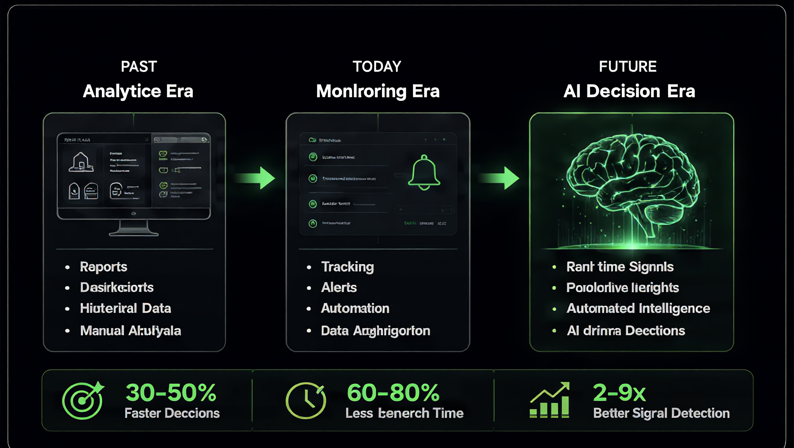 Three-layer competitive intelligence ecosystem: SEO tools, market intelligence platforms, and AI-native systems