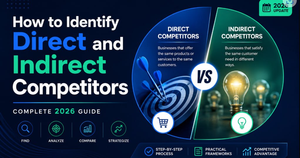 How to Identify Direct and Indirect Competitors 2026 Guide / 如何识别直接竞品与间接竞品2026指南