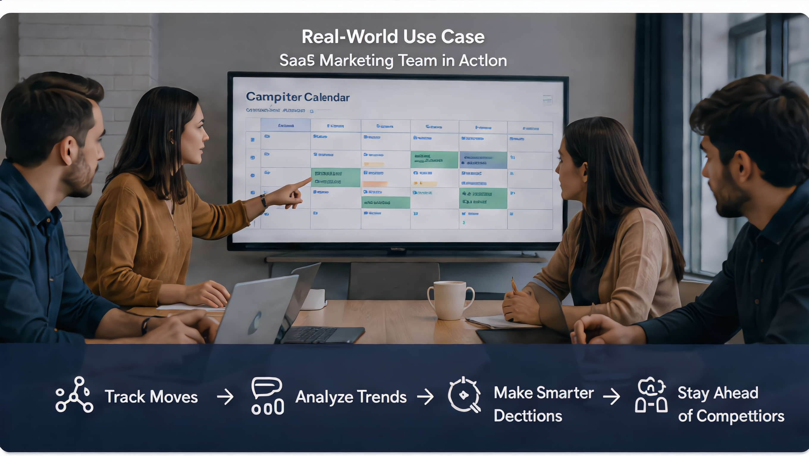 Competitor marketing calendar key takeaways and next steps