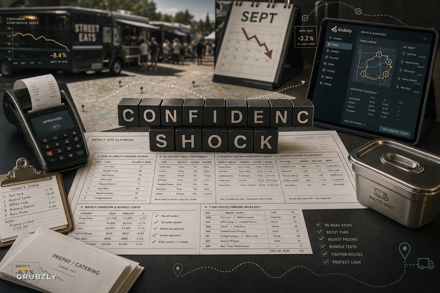 After the Consumer Confidence Shock: Tactical Route, Inventory and Pricing Moves for Mobile Food Operators