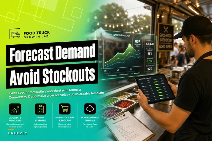 Don’t guess orders for weekend events: forecast ingredient demand to avoid stockouts and spoilage