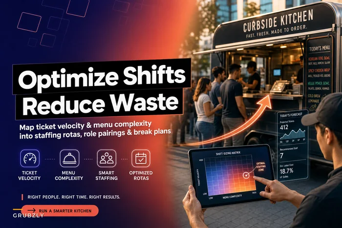 Stop wasting labor: a shift-sizing model that maps ticket velocity and menu complexity into staffing rotas