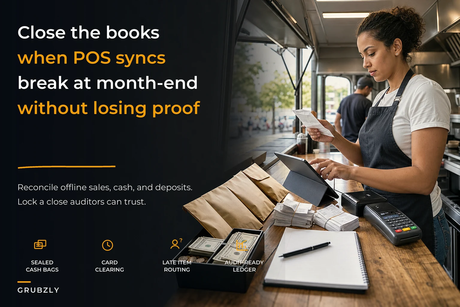 What most food trucks get wrong at month-end — an offline-first close playbook that survives intermittent POS syncs