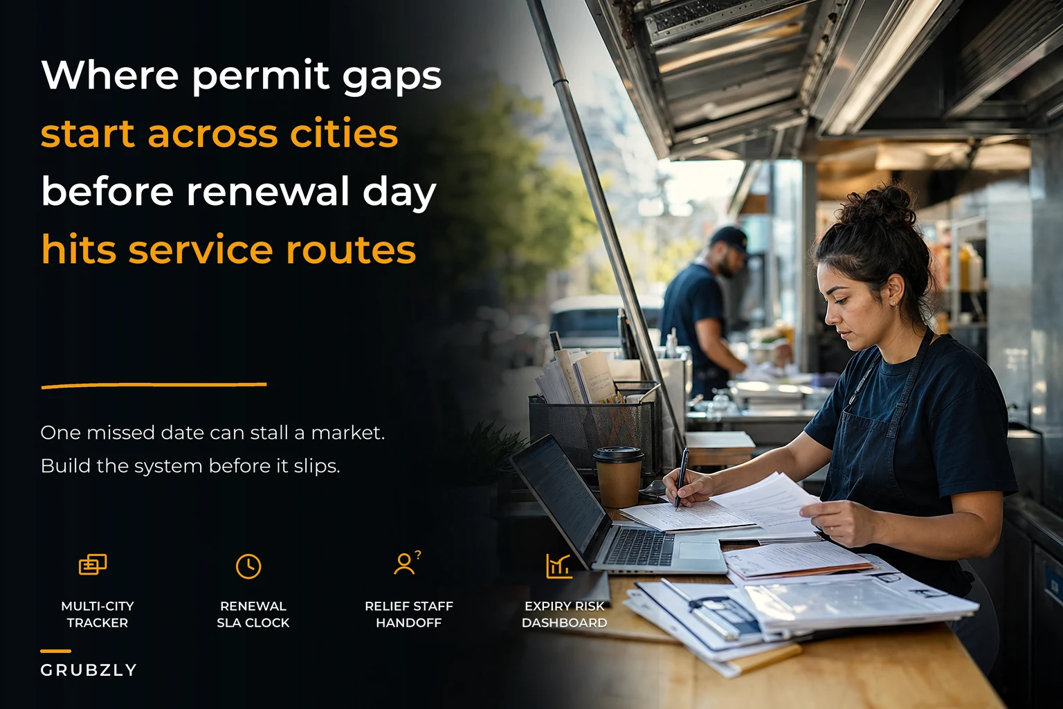 Where permit failures happen — building a multi-city permit management system for mobile vendors