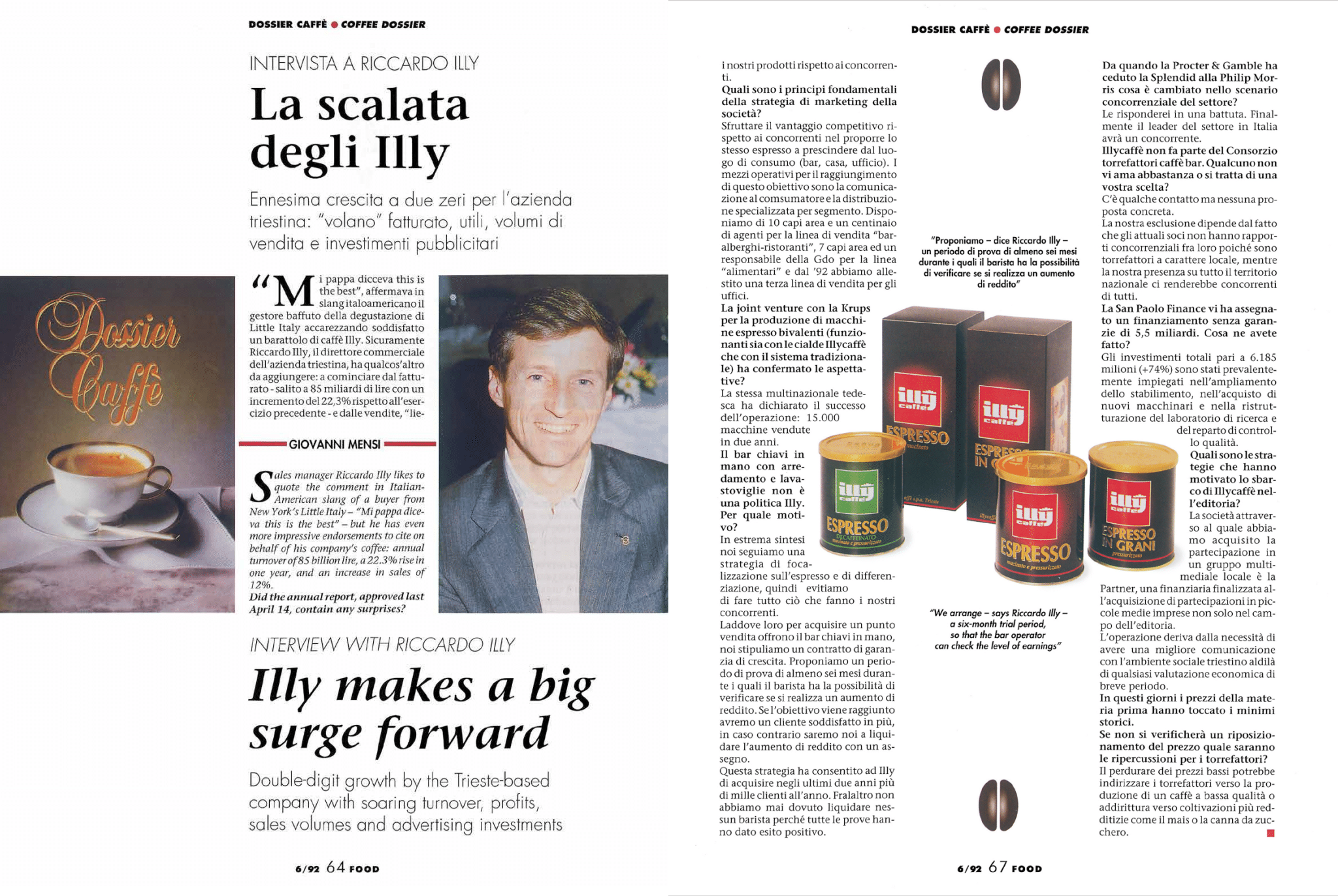 La scalata degli Illy