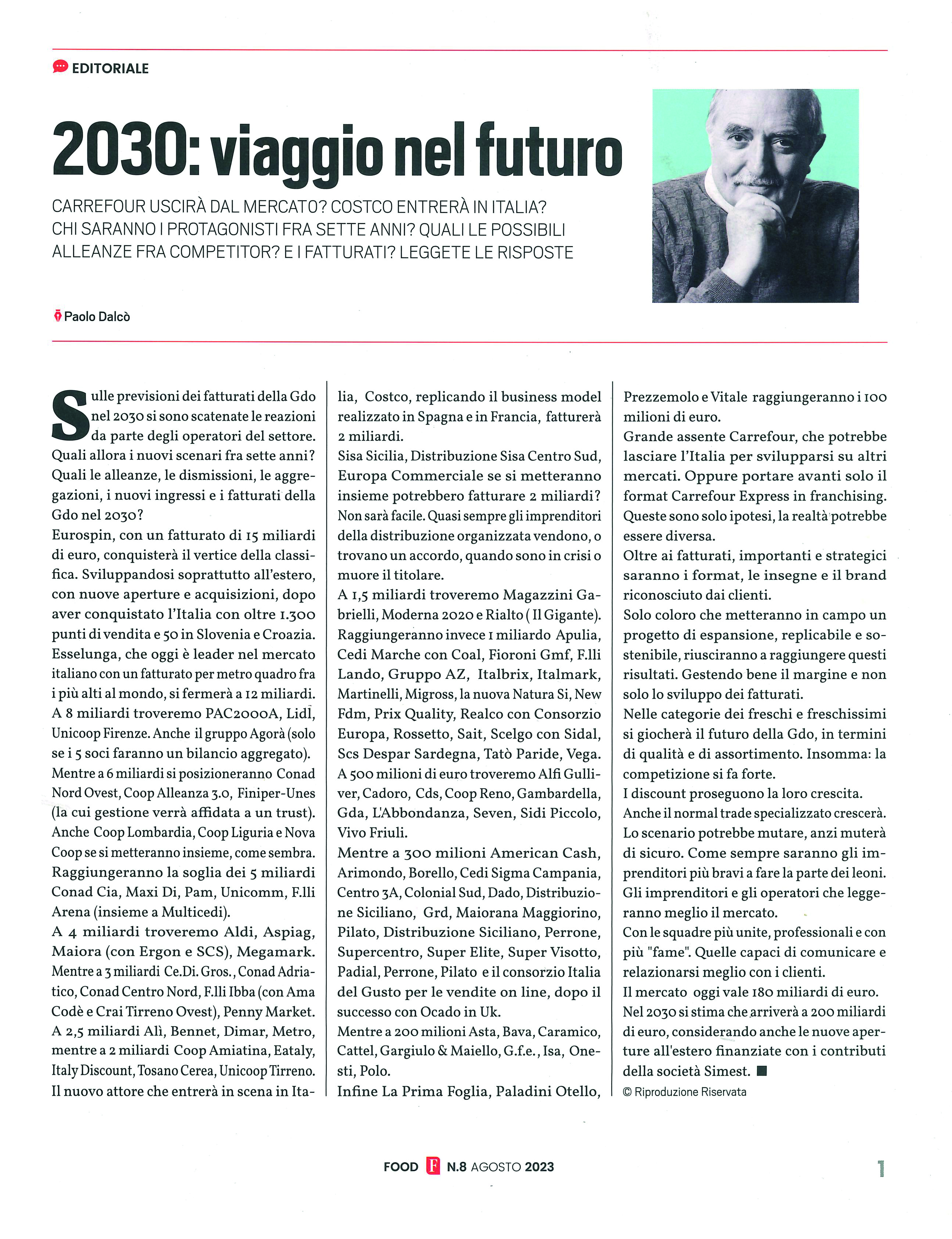 2030: viaggio nel futuro