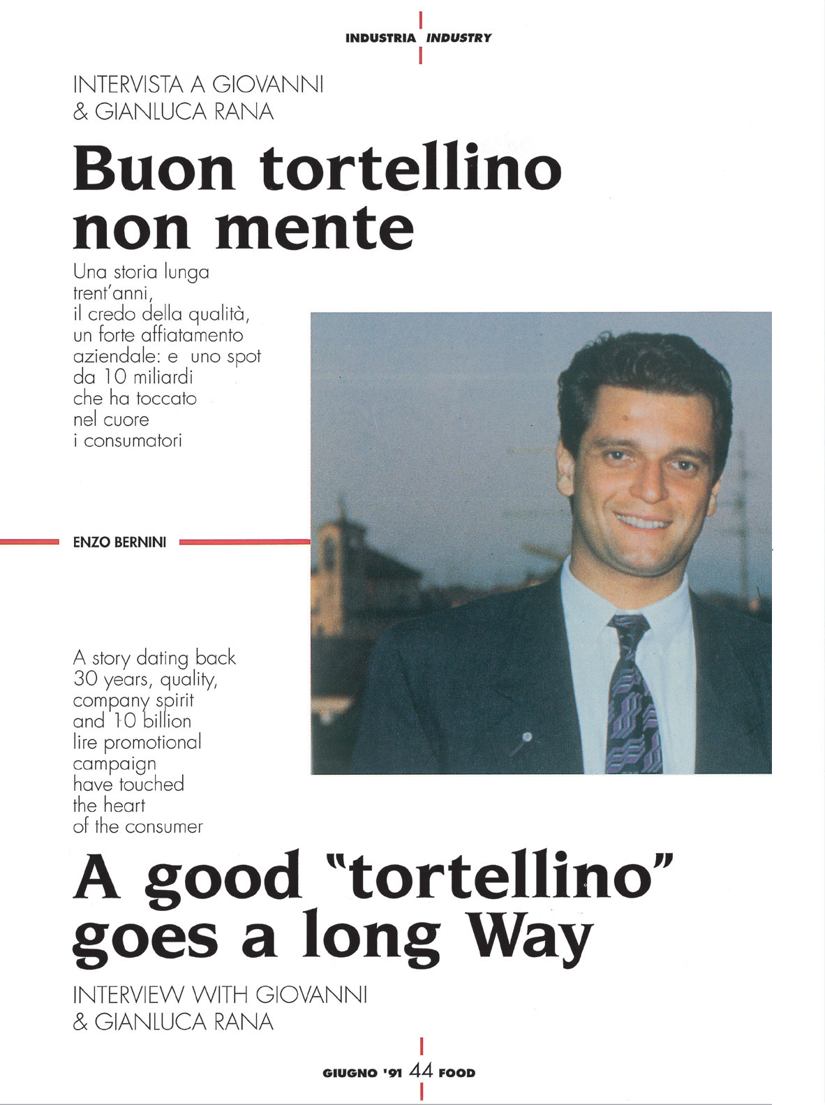 Intervista a Giovanni e Gianluca Rana
