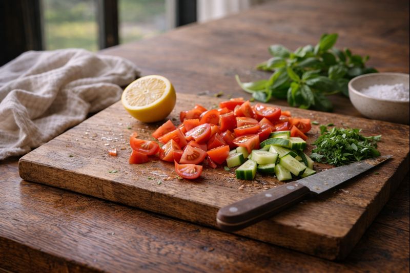 ☀️ Sommermad med tid og smag – nemt, frisk og familievenligt