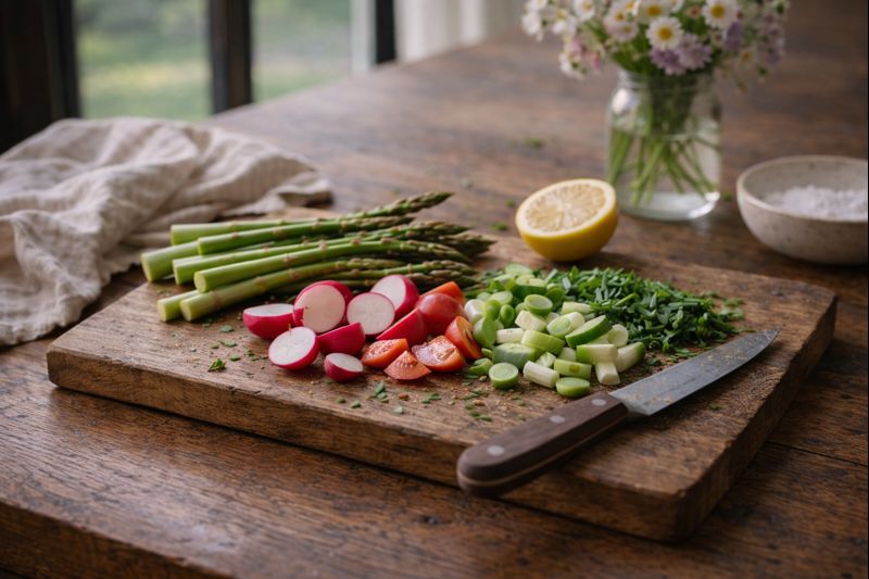 🌱 Forår på tallerkenen – friske retter der giver ny energi