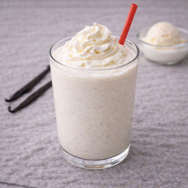 Vanilje milkshake