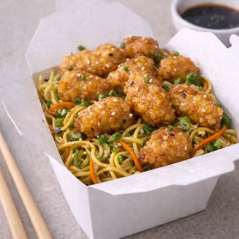China box med indbagt kylling