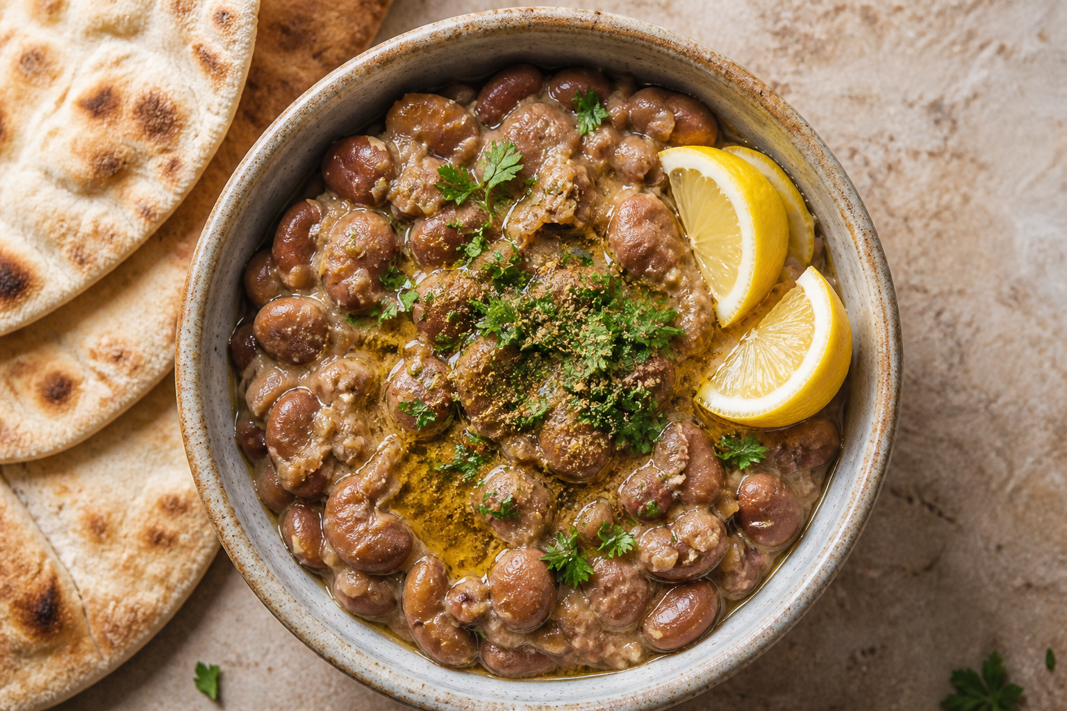 Ful medames – egyptisk bønneret