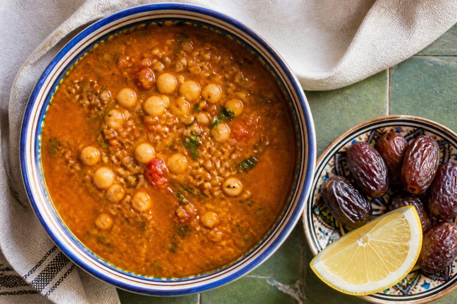 Harira – marokkansk tomat-linsesuppe