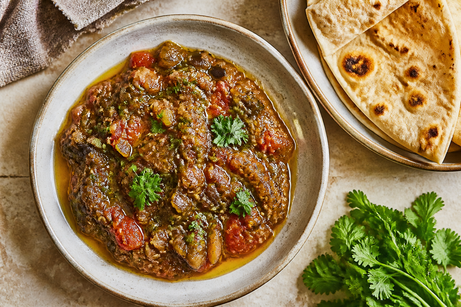 Zaalouk – marokkansk auberginesalat