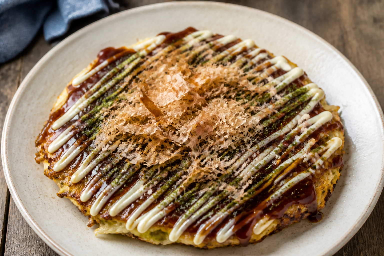 Okonomiyaki – japansk pandekagemåltid