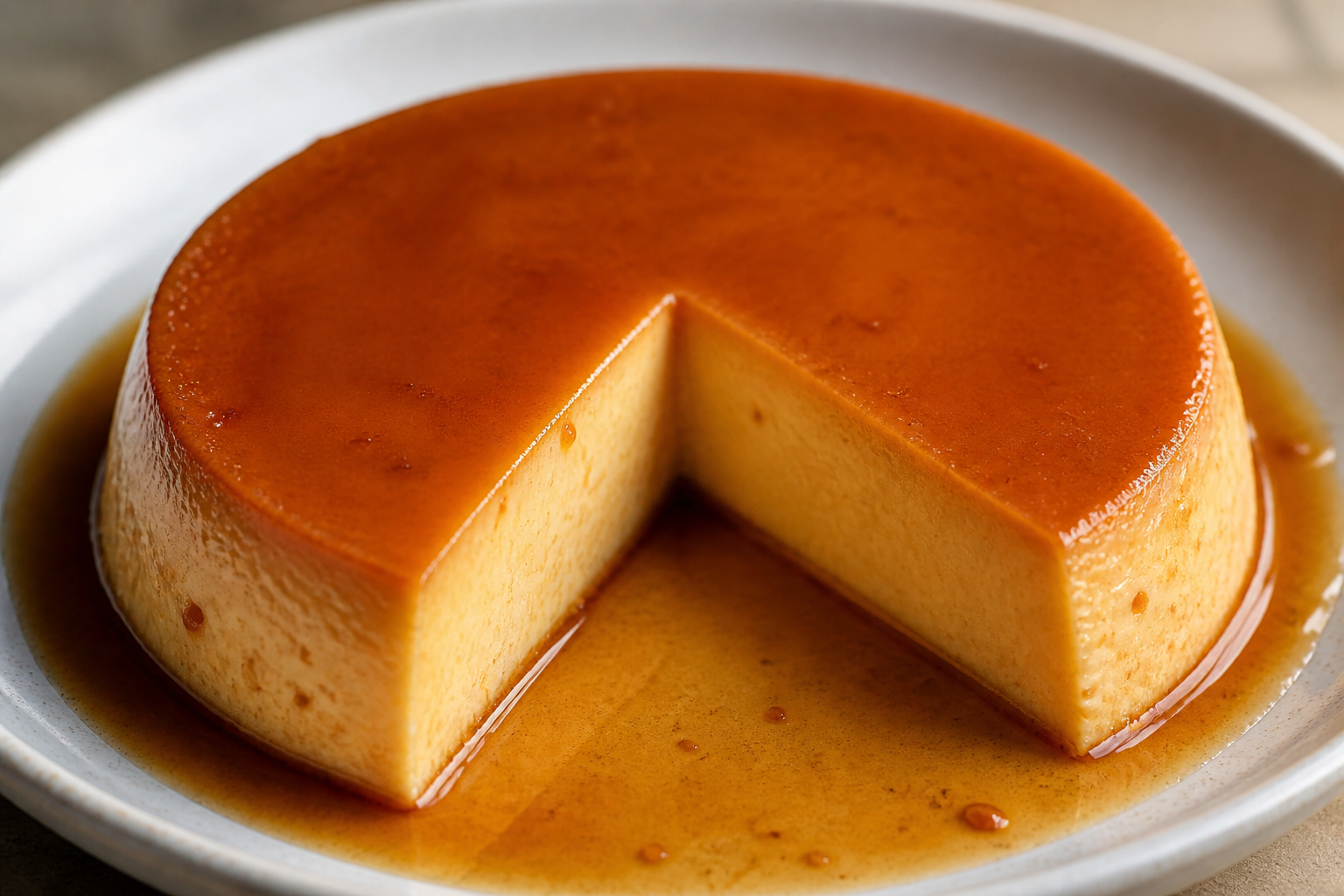 Cubansk flan – karamelcreme med kondenseret mælk