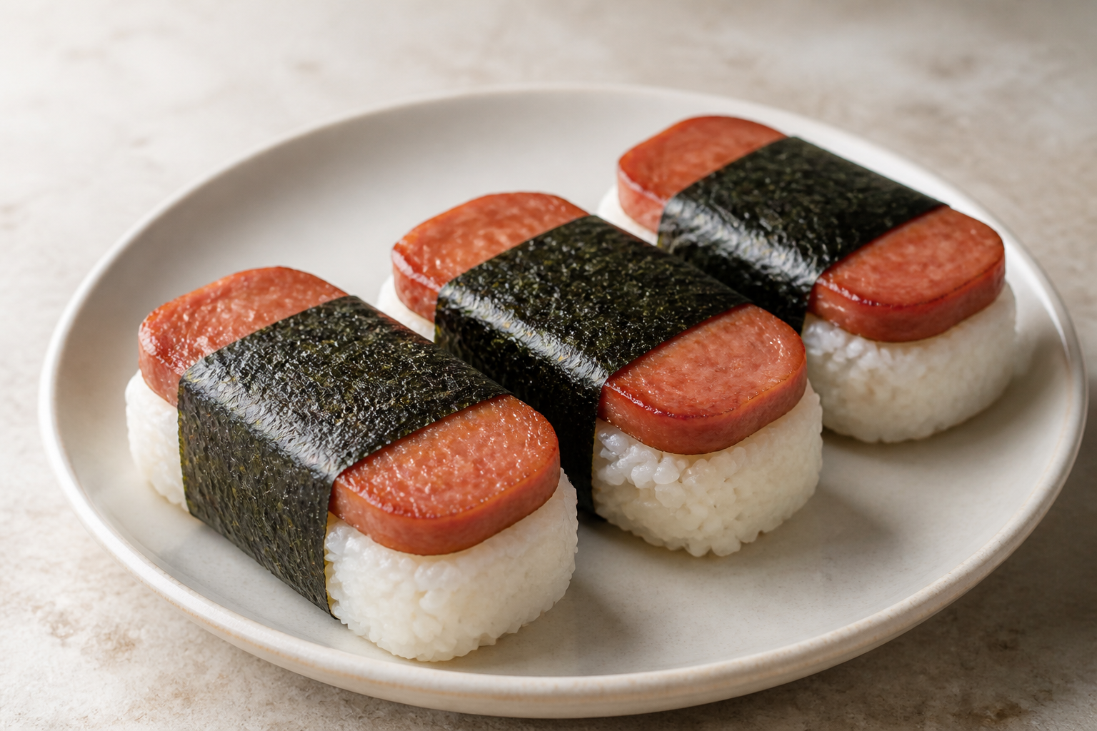 Spam musubi – lokal Hawaii snack