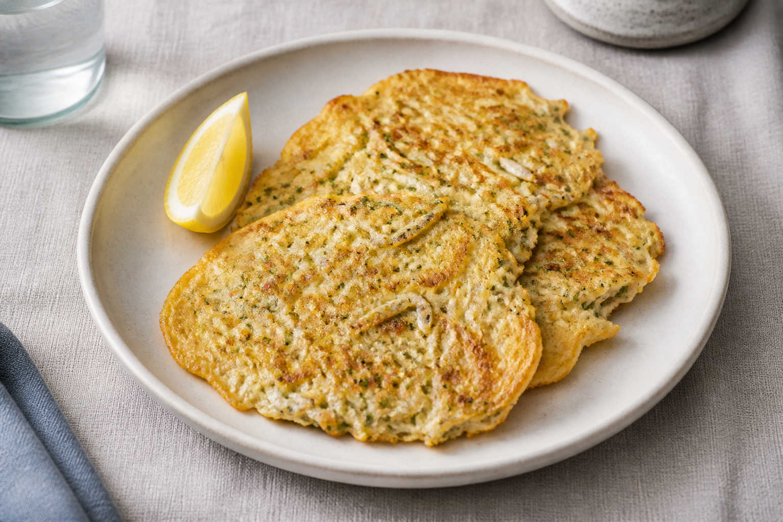 Whitebait fritters