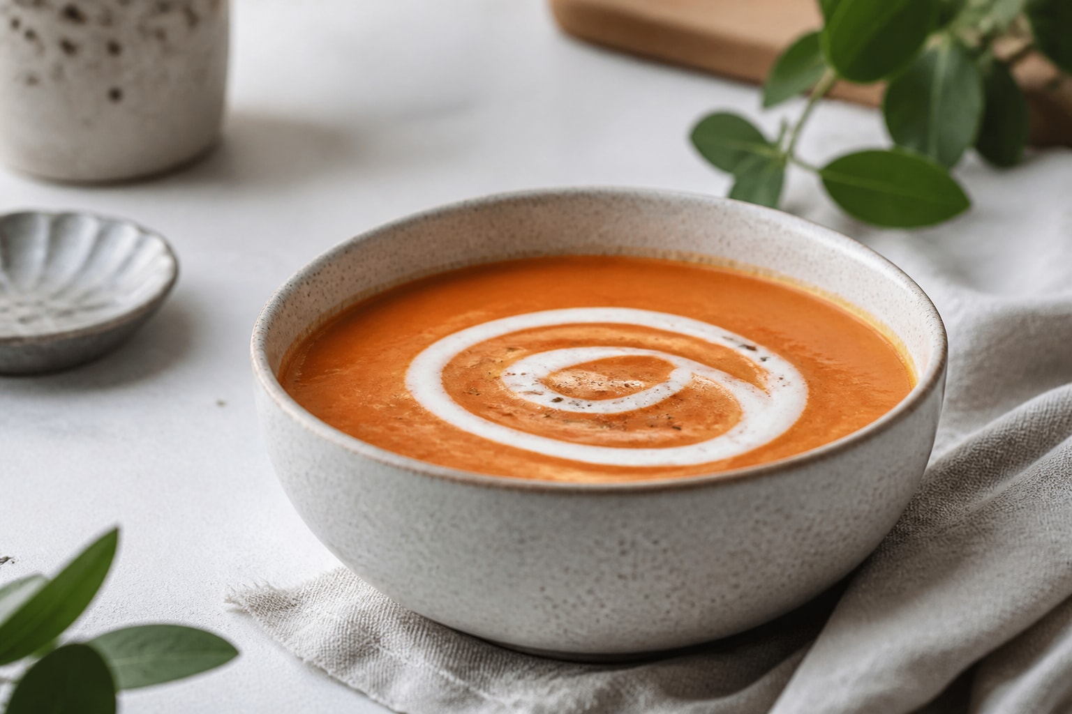 Creamy tomato soup