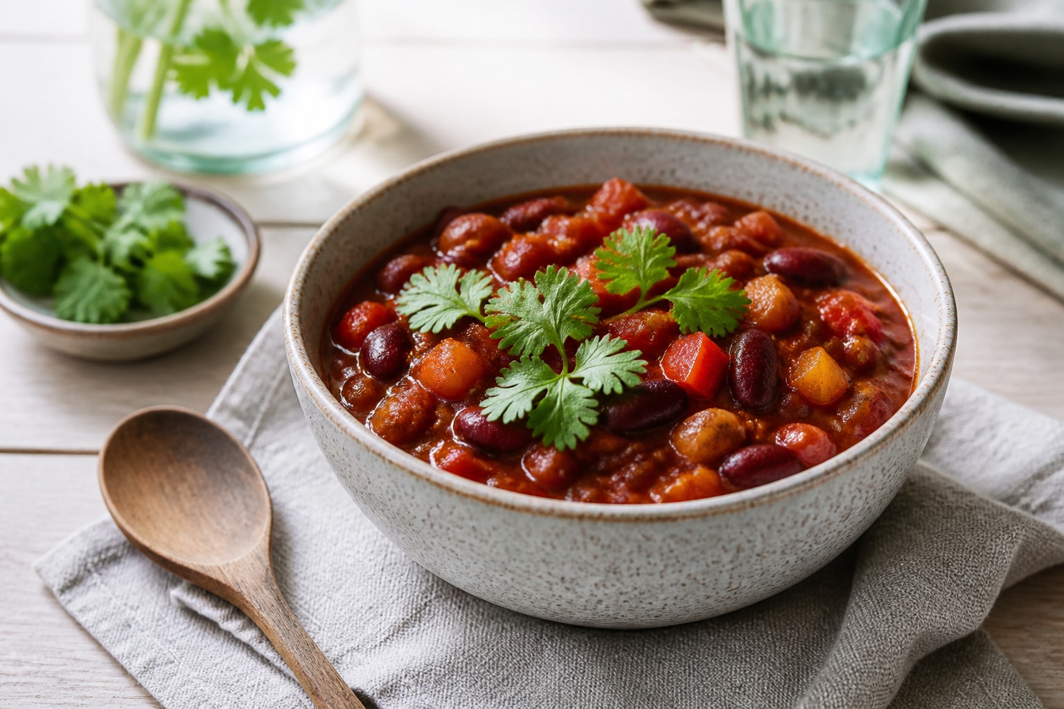 Classic chili sin carne