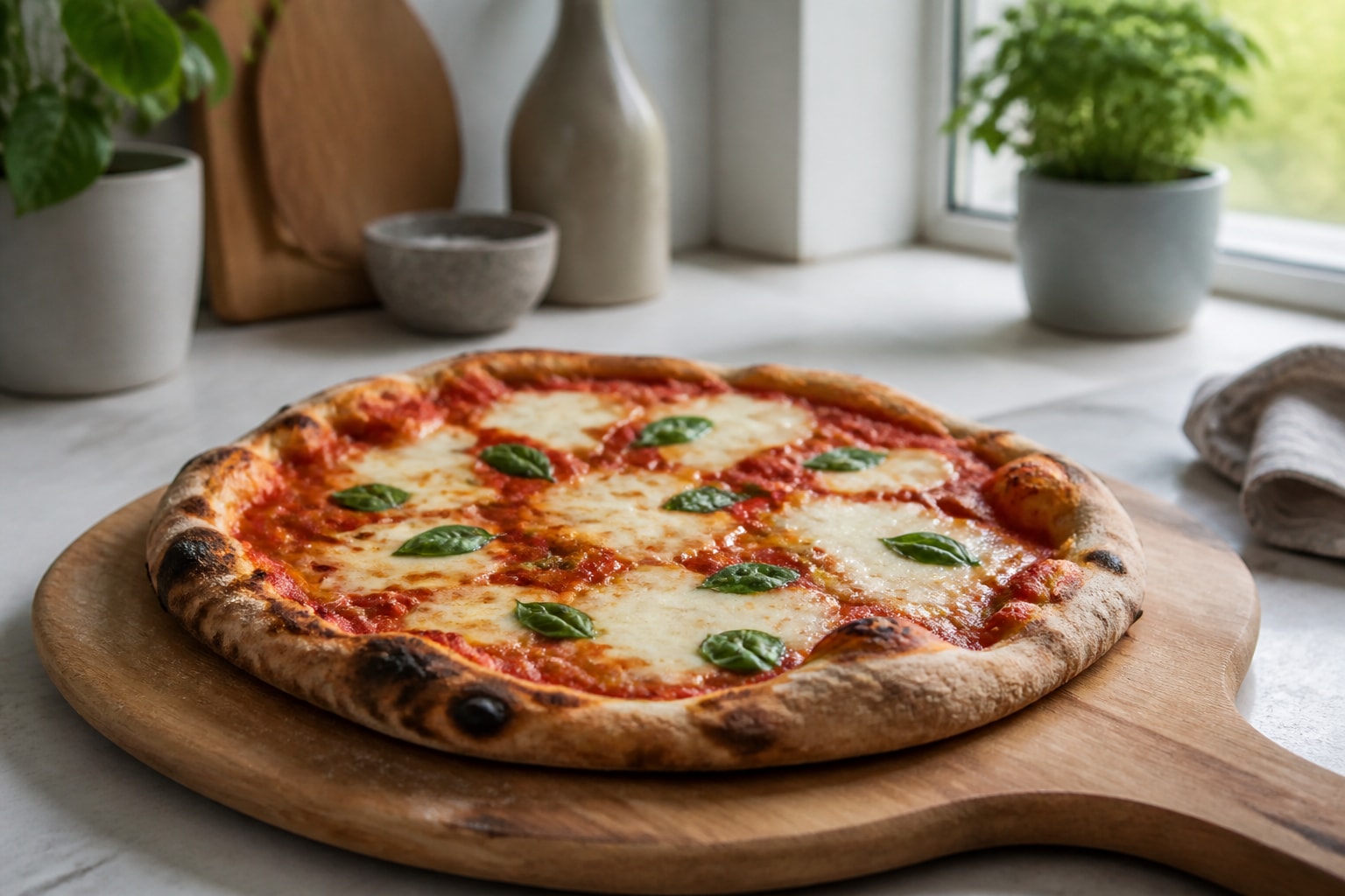 Classic oven pizza