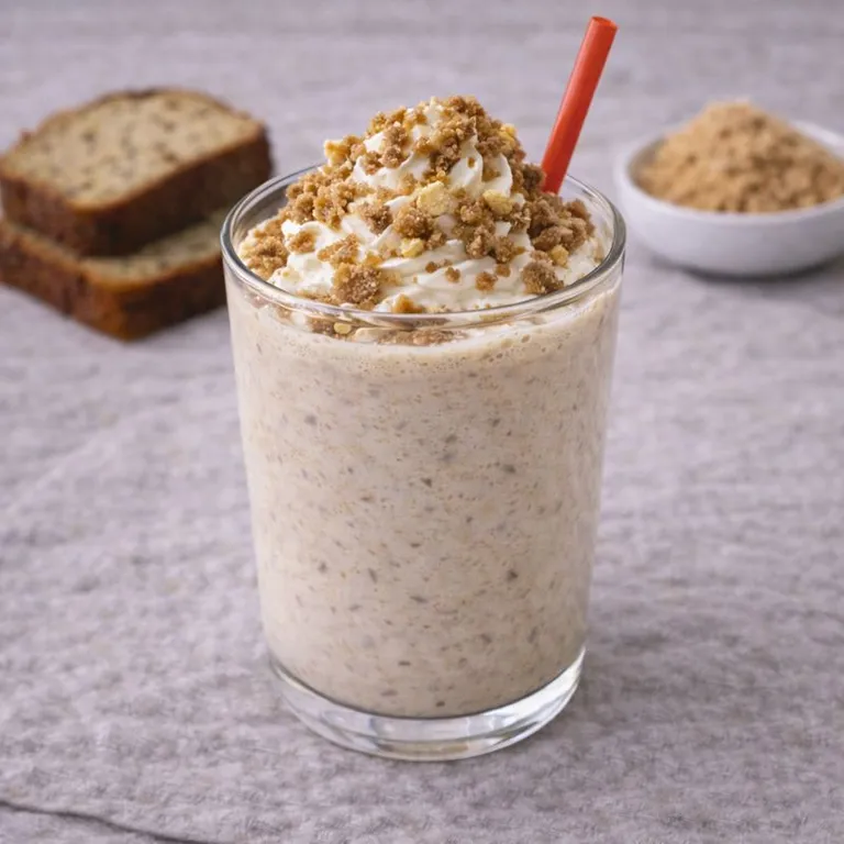 Bananbrød & brun farin milkshake